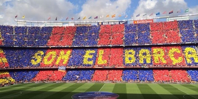Sold out camp nou